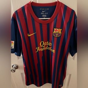 Authentic Barcelona Nike football jersey men’s size XL